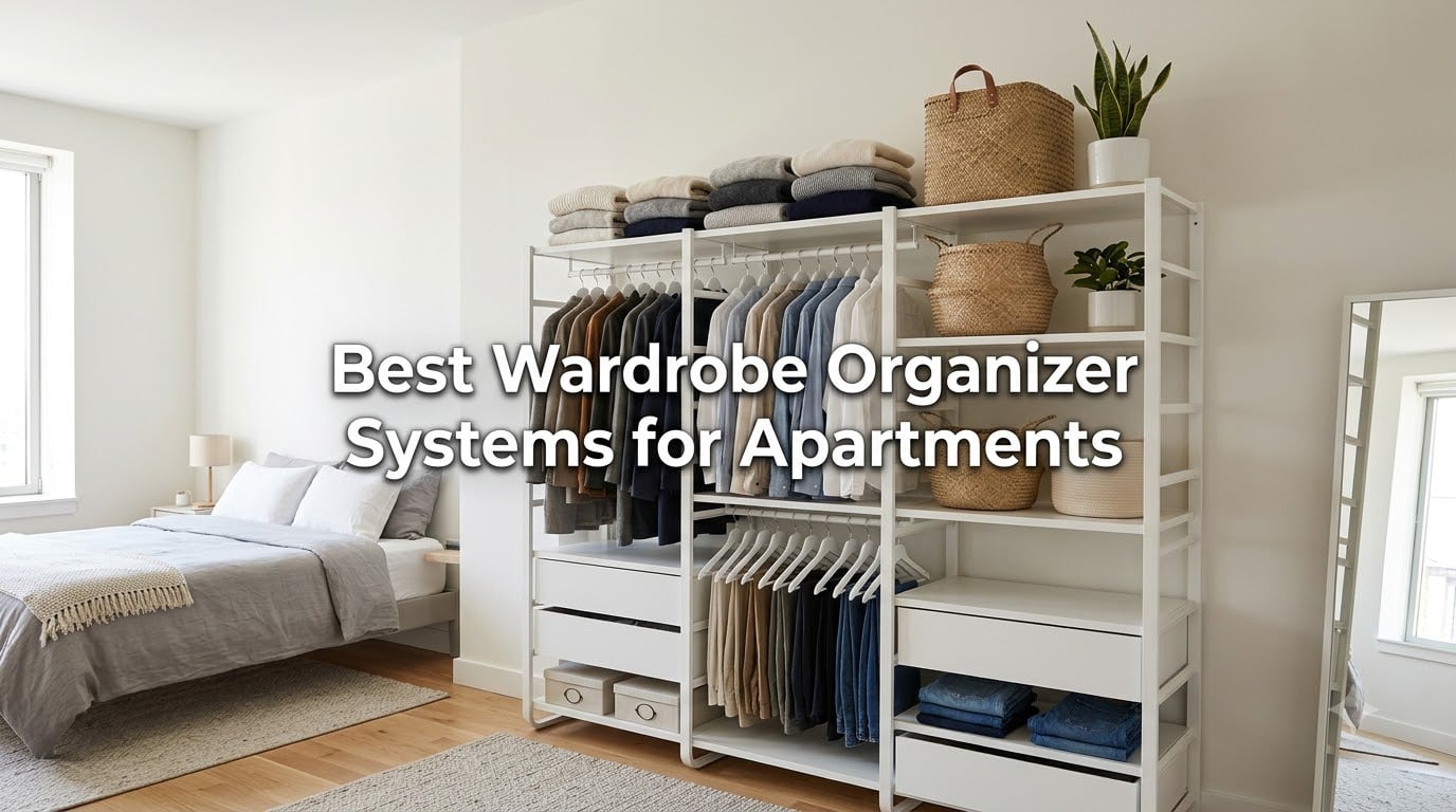 Best Wardrobe Organizer Systems for Apartments