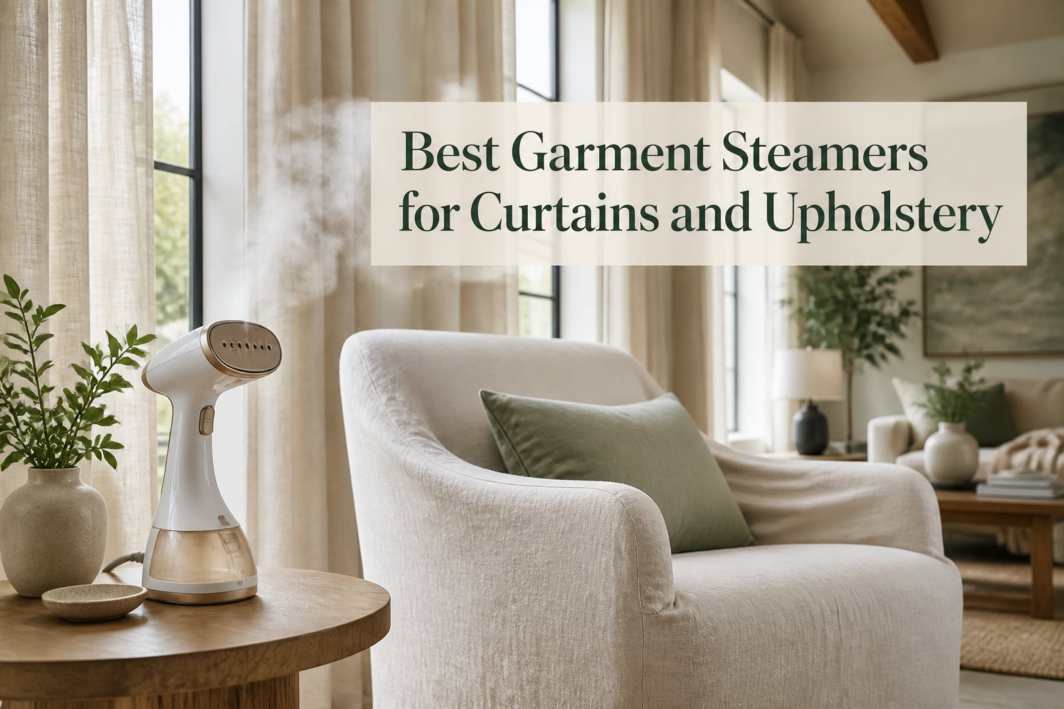Best Garment Steamers for Curtains and Upholstery