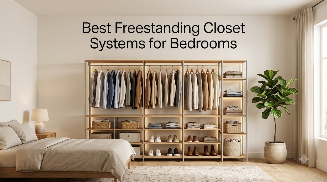 Best Freestanding Closet Systems for Bedrooms