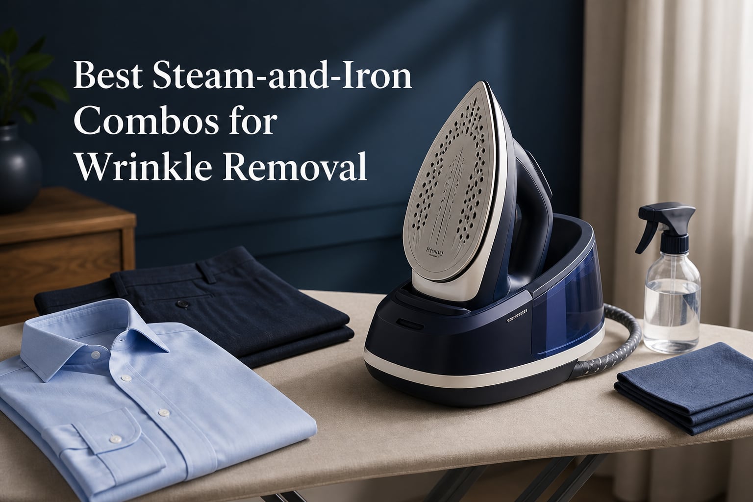 Best Steam-and-Iron Combos for Wrinkle Removal