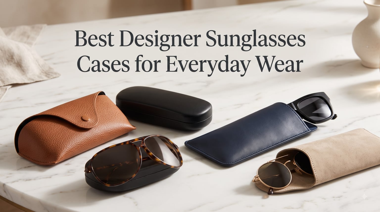 Best Designer Sunglasses Cases for Everyday Wear
