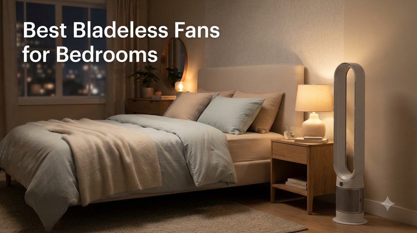 Best Bladeless Fans for Bedrooms