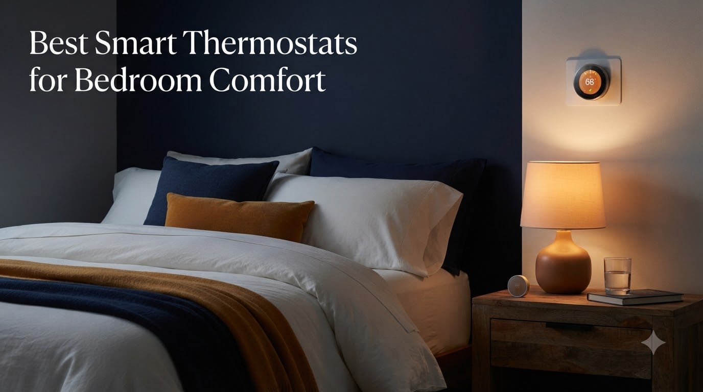 Best Smart Thermostats for Bedroom Comfort