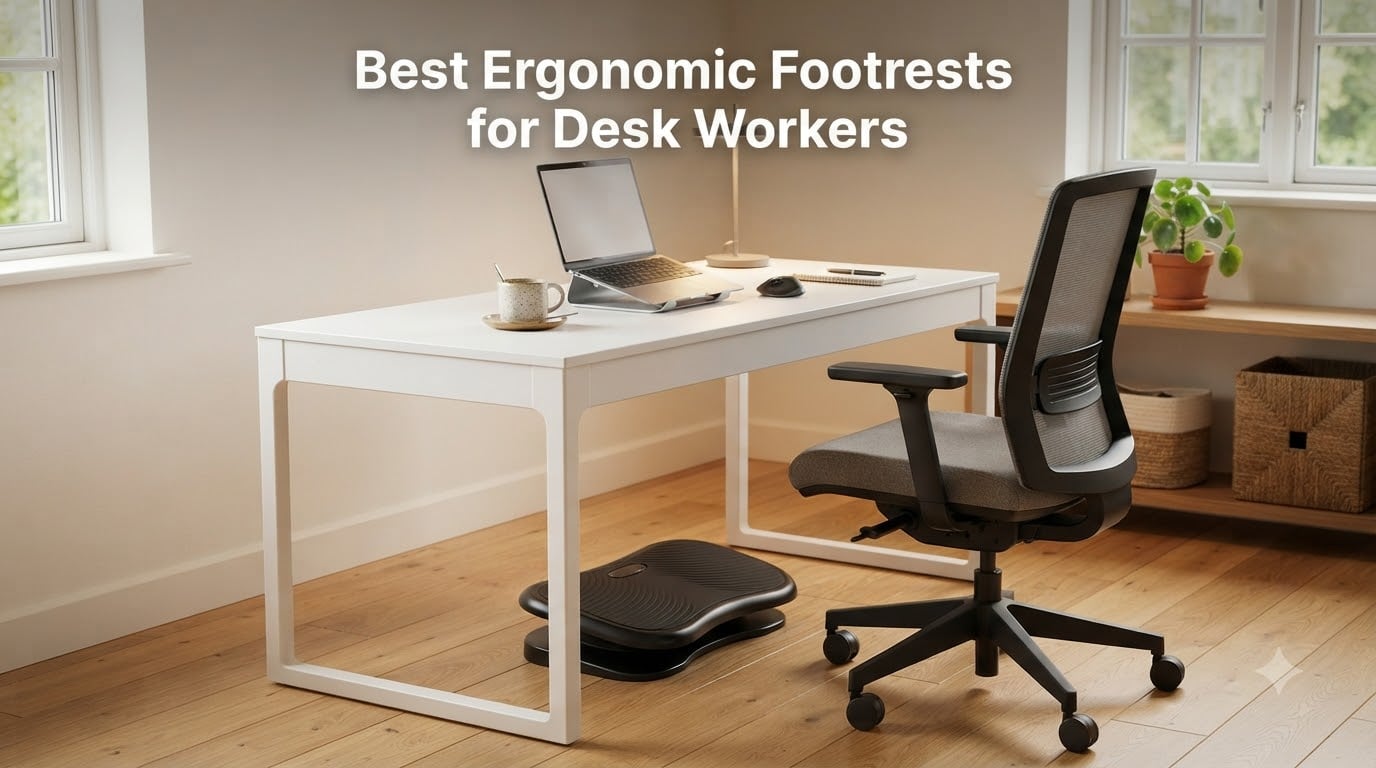 Best Ergonomic Footrests for Desk Workers