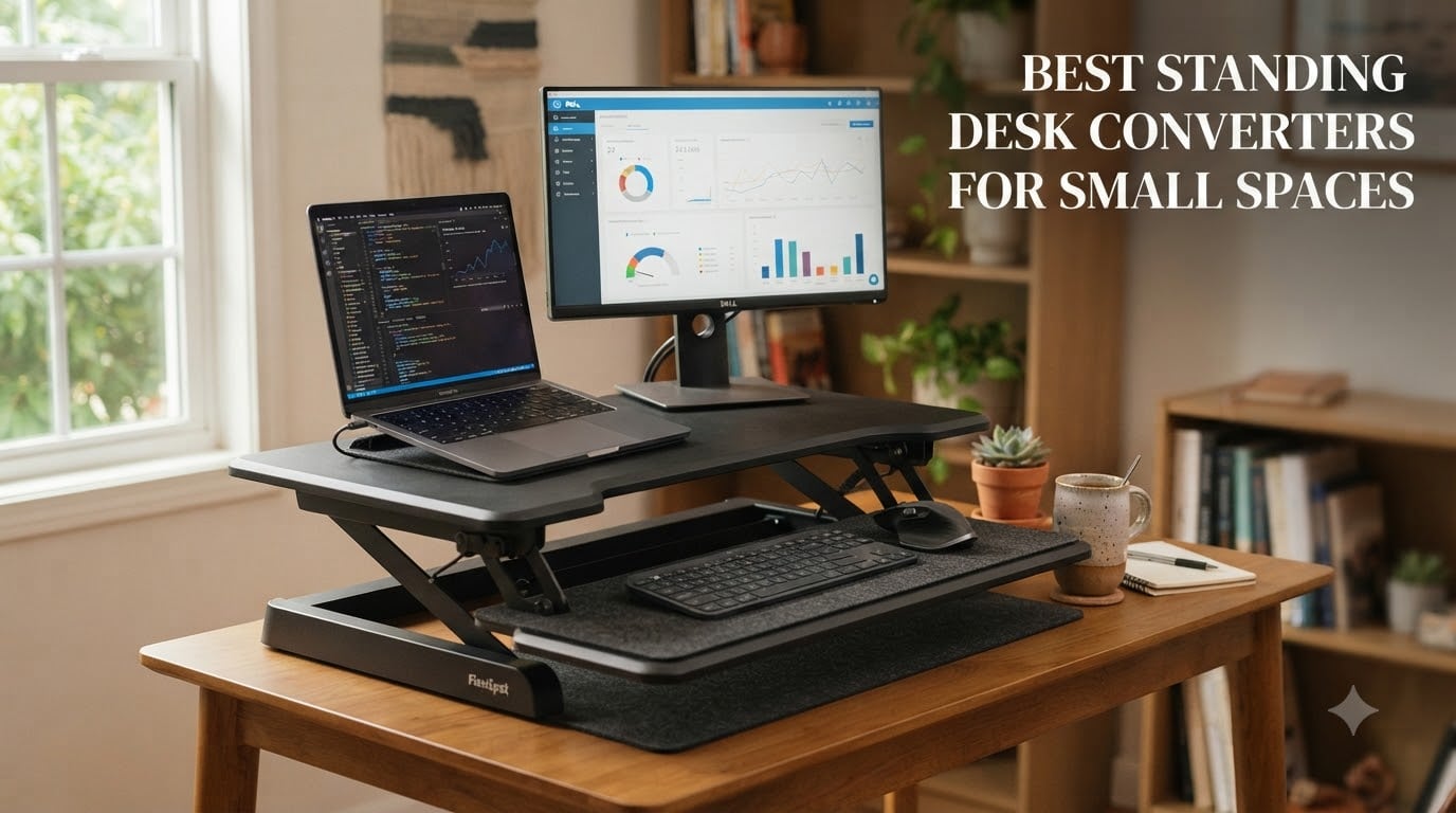 Best Standing Desk Converters for Small Spaces