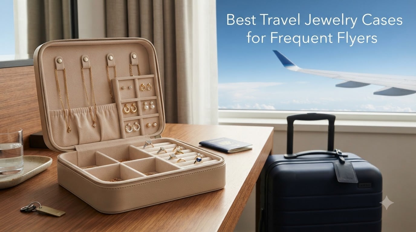 Best Travel Jewelry Cases for Frequent Flyers