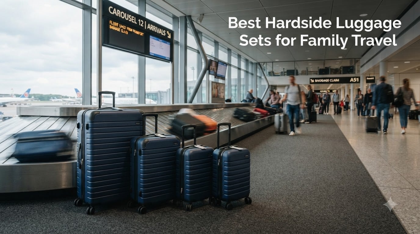 Best Hardside Luggage Sets for Family Travel
