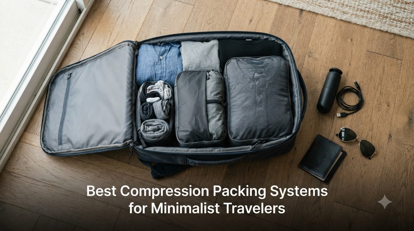 Best Compression Packing Systems for Minimalist Travelers