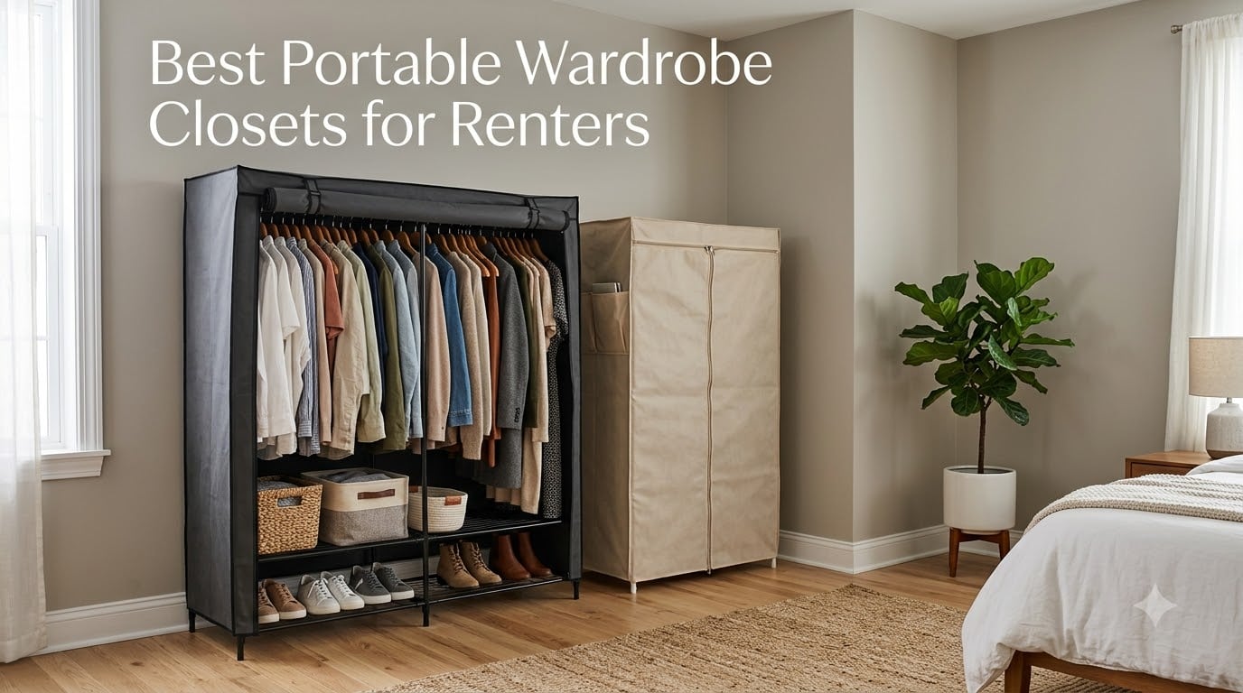 Best Portable Wardrobe Closets for Renters