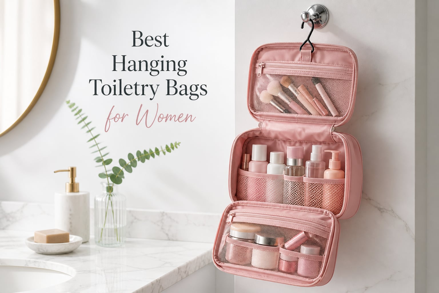 Best Hanging Toiletry Bags for Women