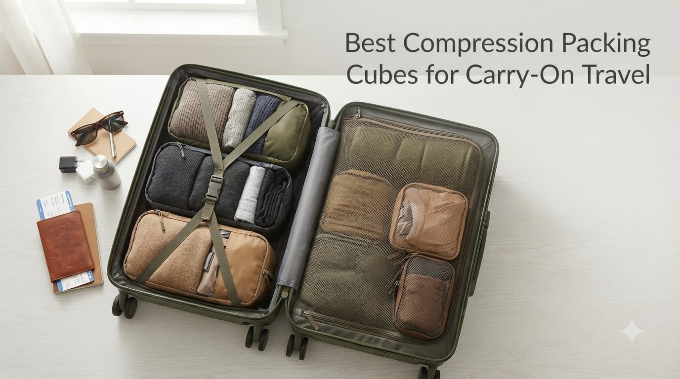 Best Compression Packing Cubes for Carry-On Travel