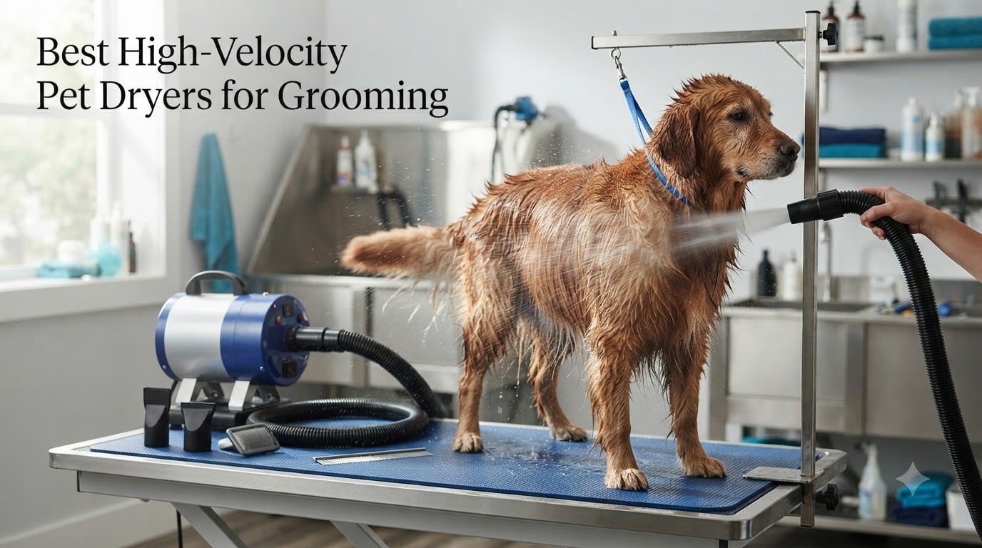 Best High-Velocity Pet Dryers for Grooming