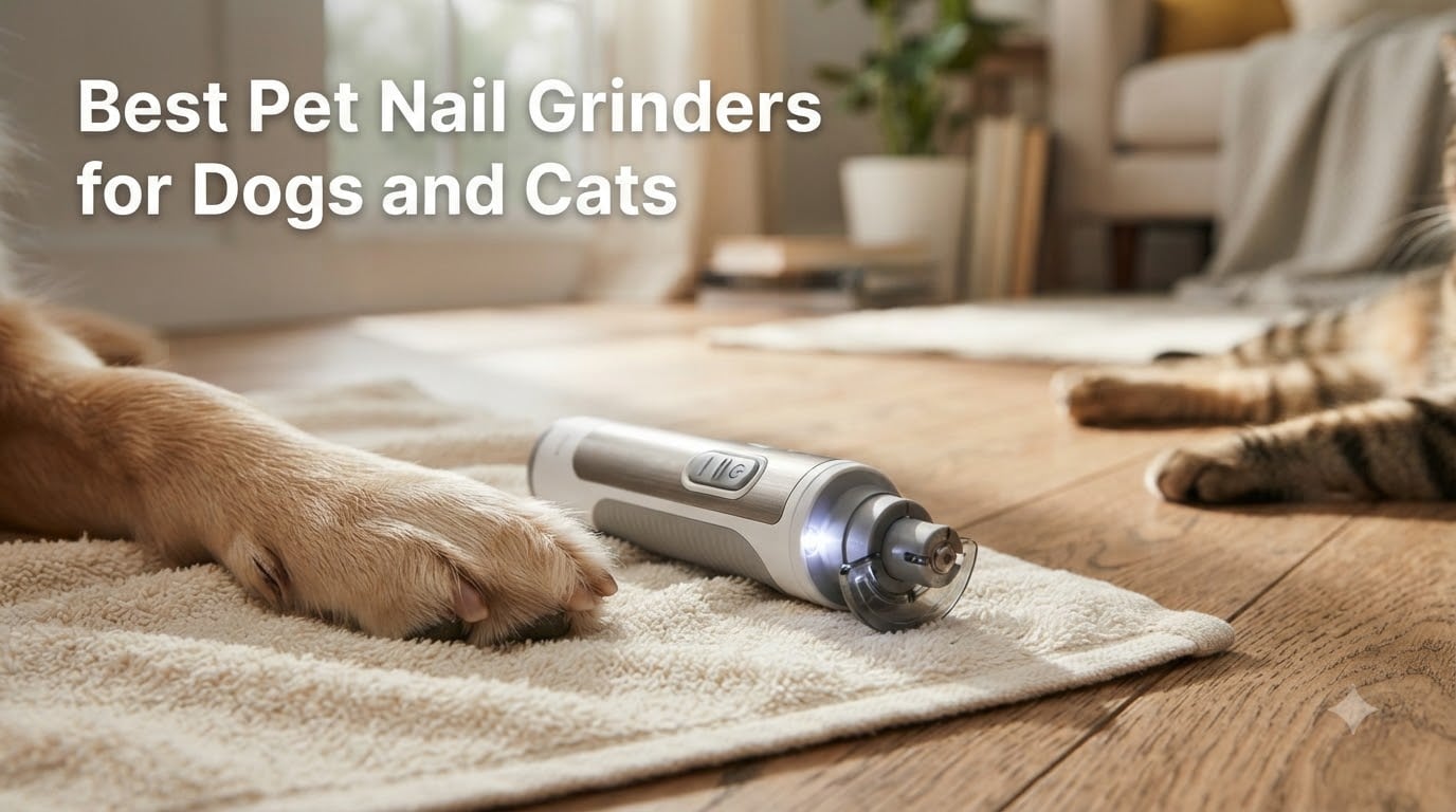 Best Pet Nail Grinders for Dogs and Cats