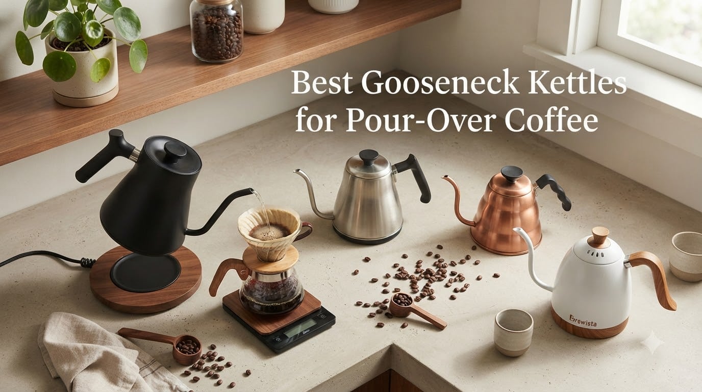 Best Gooseneck Kettles for Pour-Over Coffee