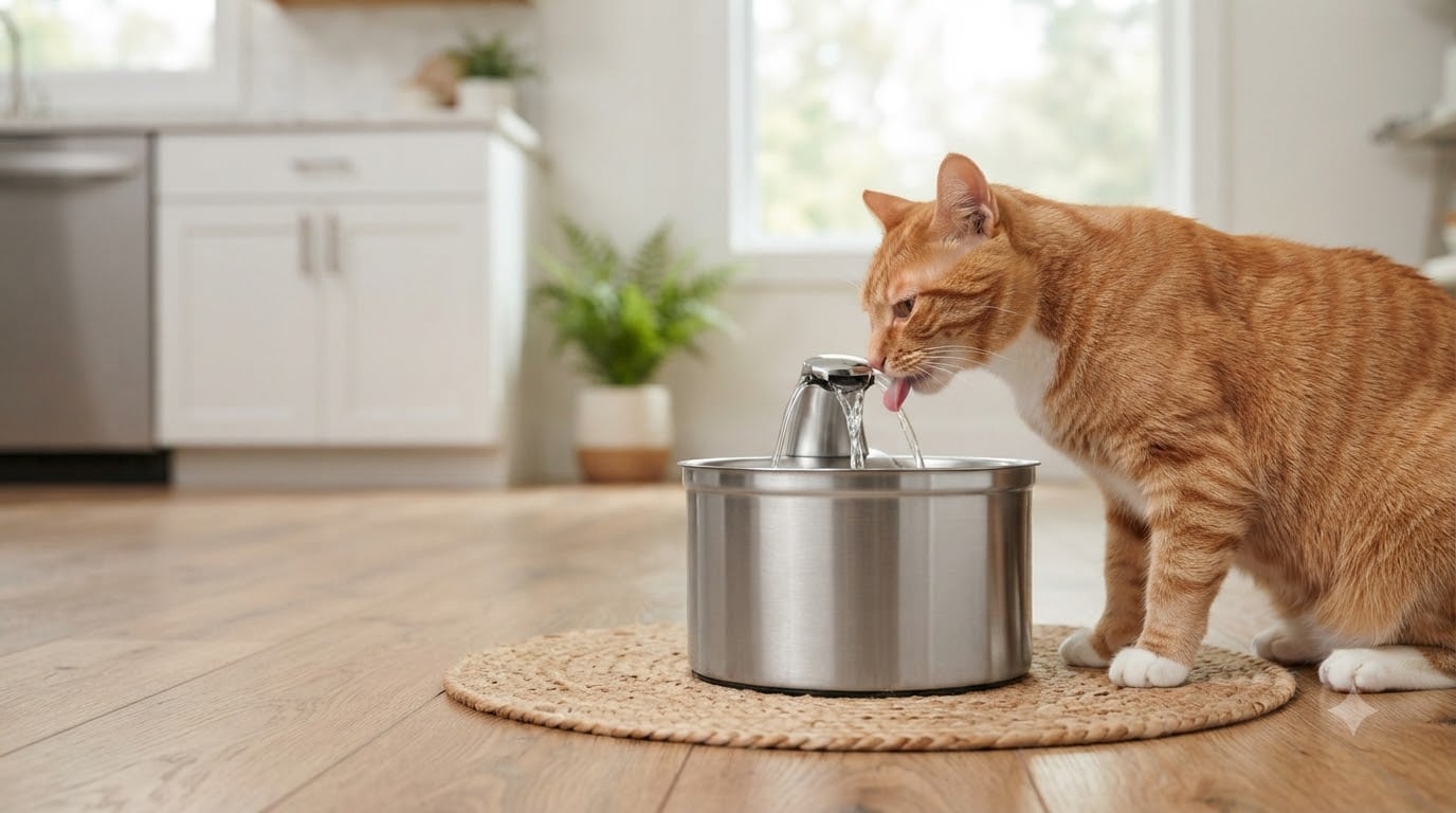 Best Automatic Pet Water Fountains for Cats
