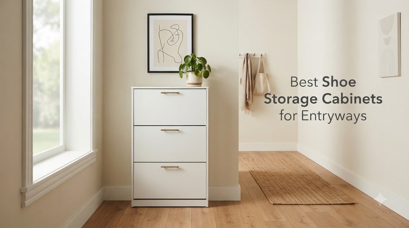 Best Shoe Storage Cabinets for Entryways