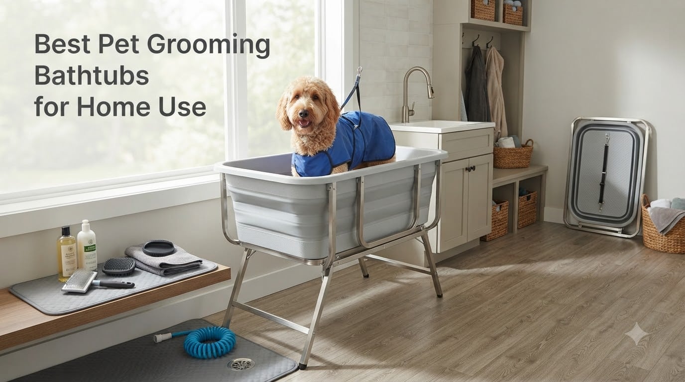 Best Pet Grooming Bathtubs for Home Use