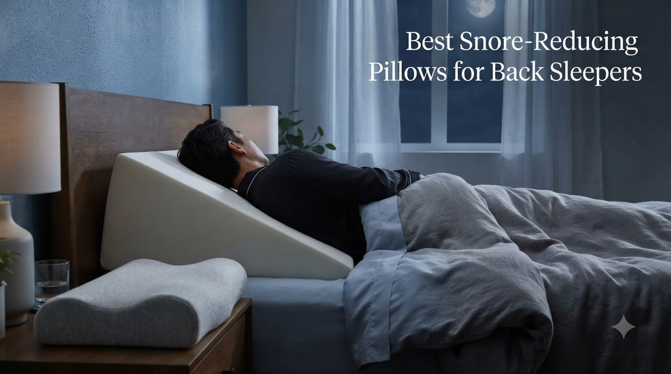Best Snore-Reducing Pillows for Back Sleepers