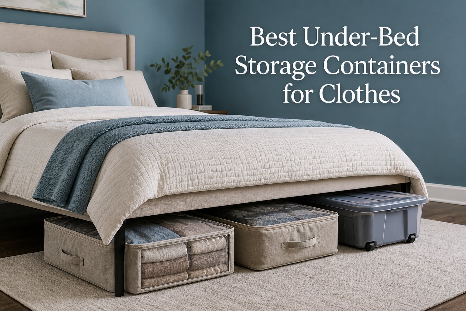 Best Under-Bed Storage Containers for Clothes