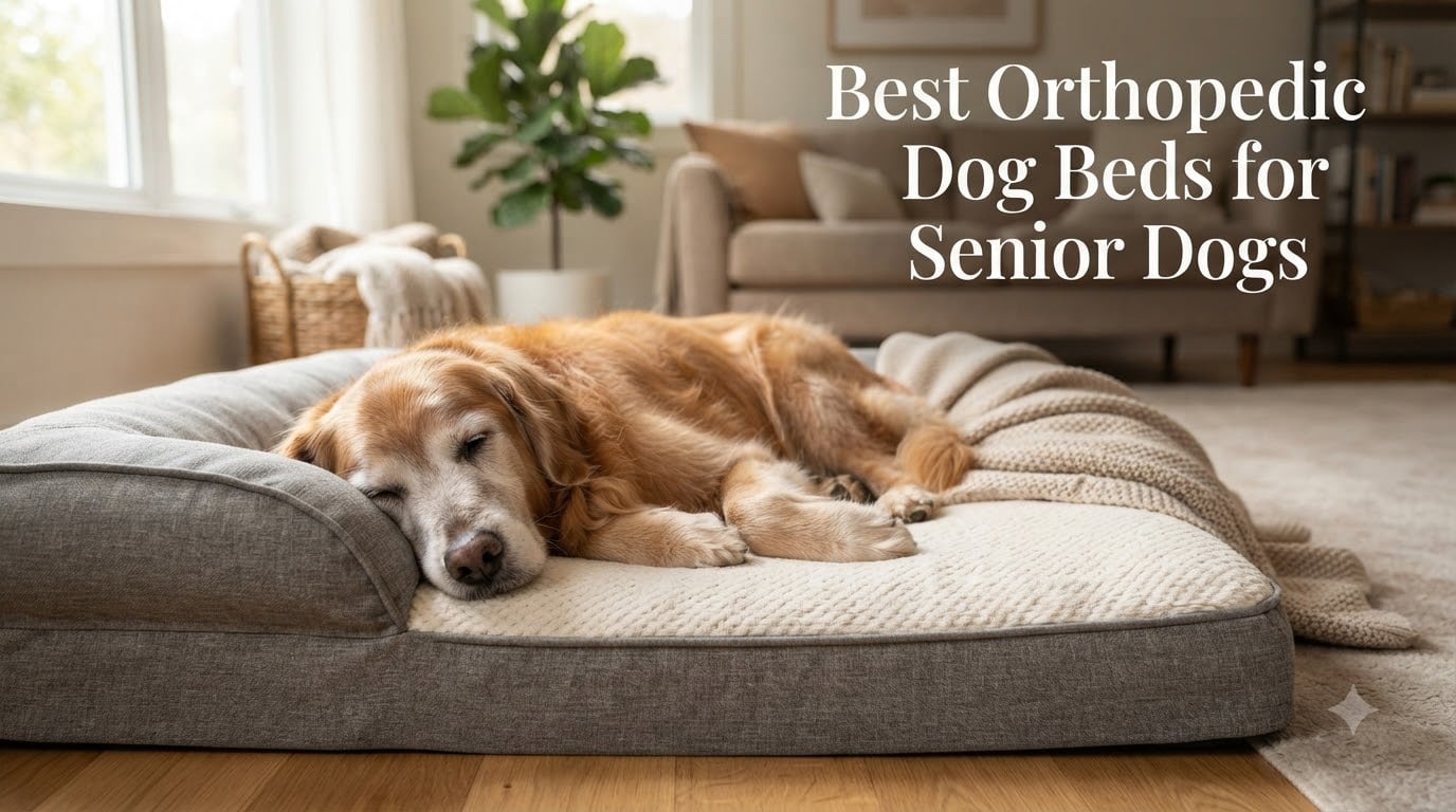 Best Orthopedic Dog Beds for Senior Dogs