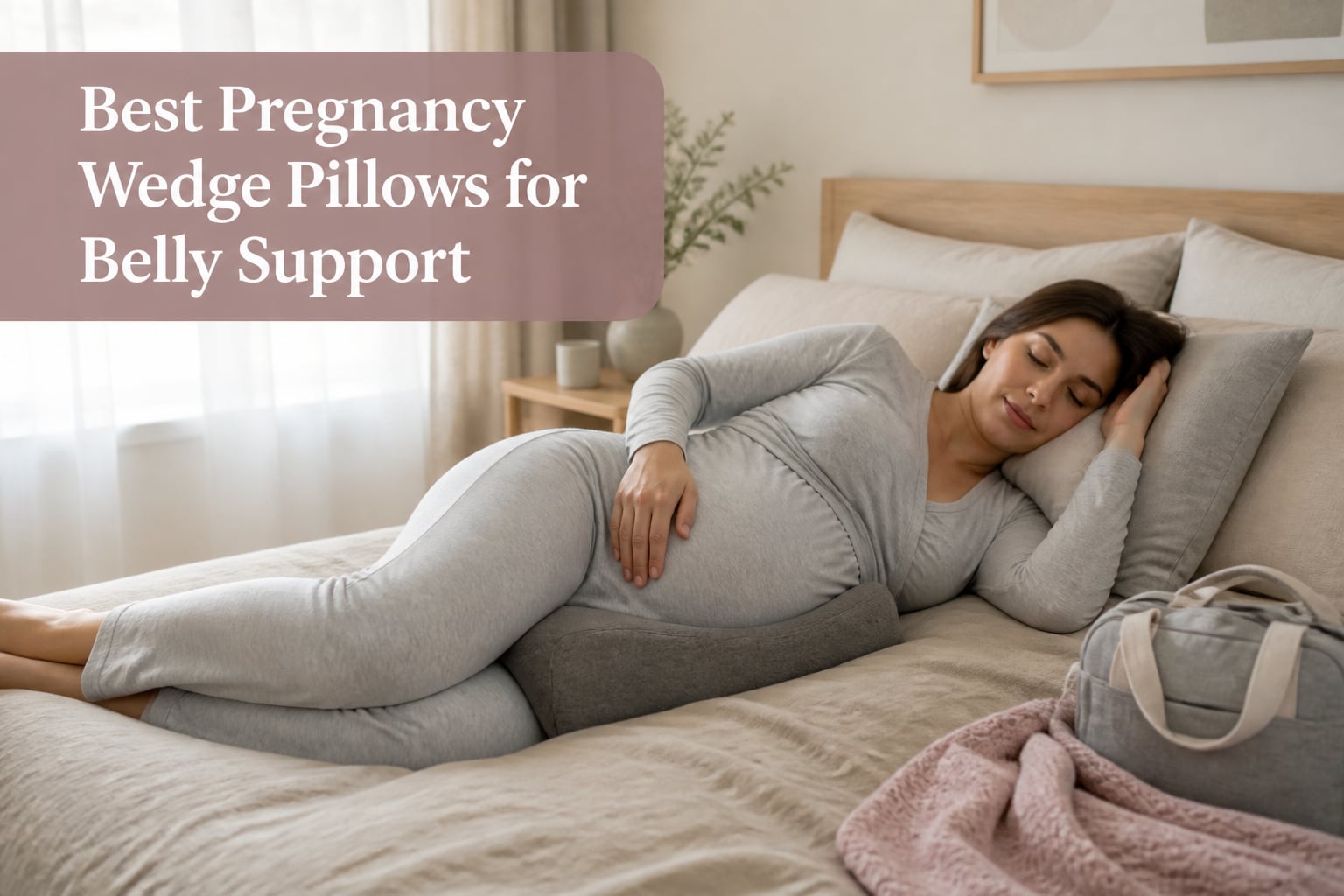 Best Pregnancy Wedge Pillows for Belly Support