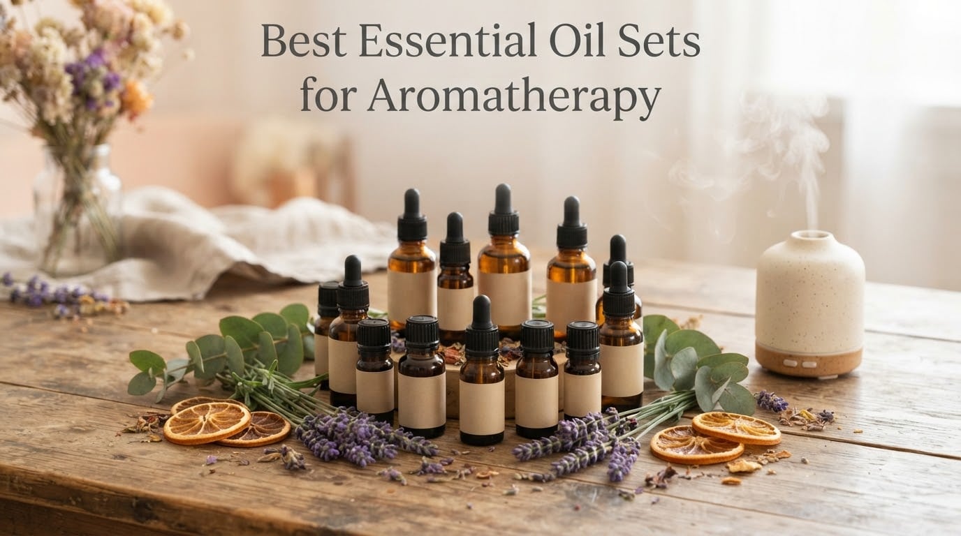 Best Essential Oil Sets for Aromatherapy