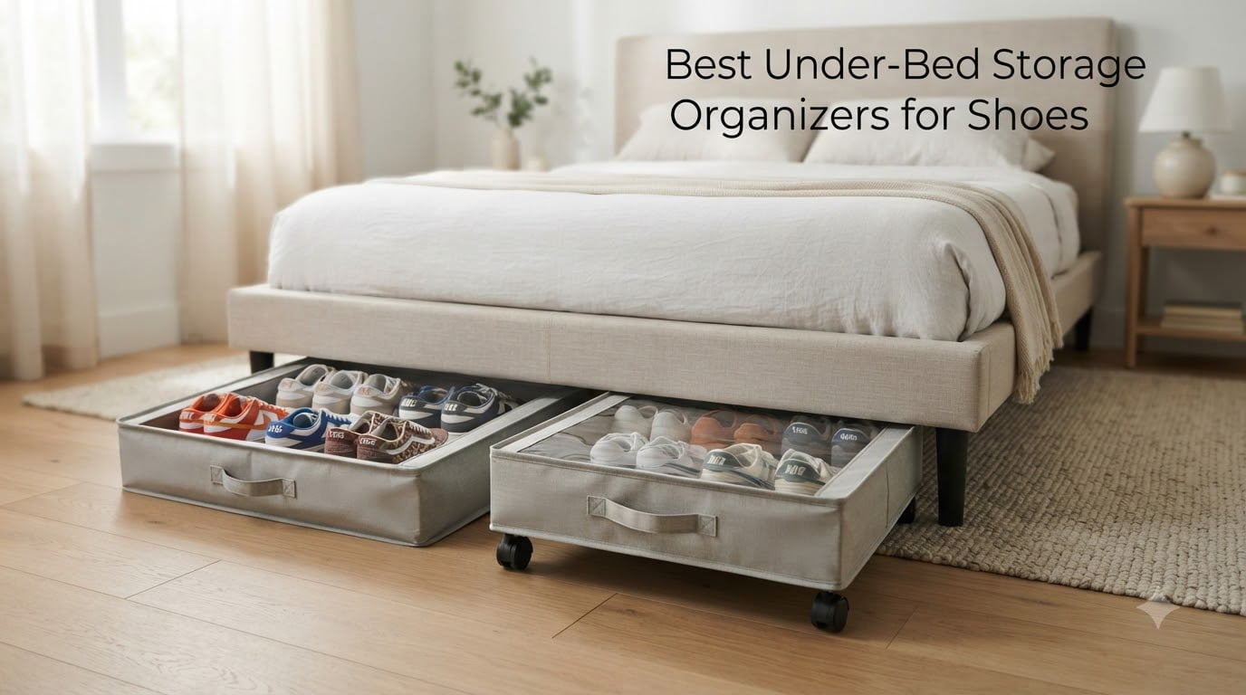 Best Under-Bed Storage Organizers for Shoes