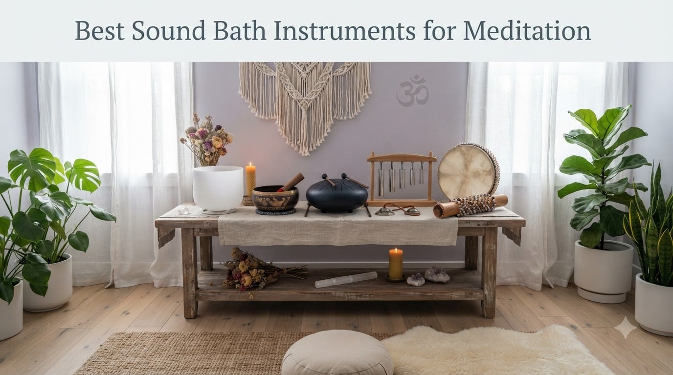 Best Sound Bath Instruments for Meditation