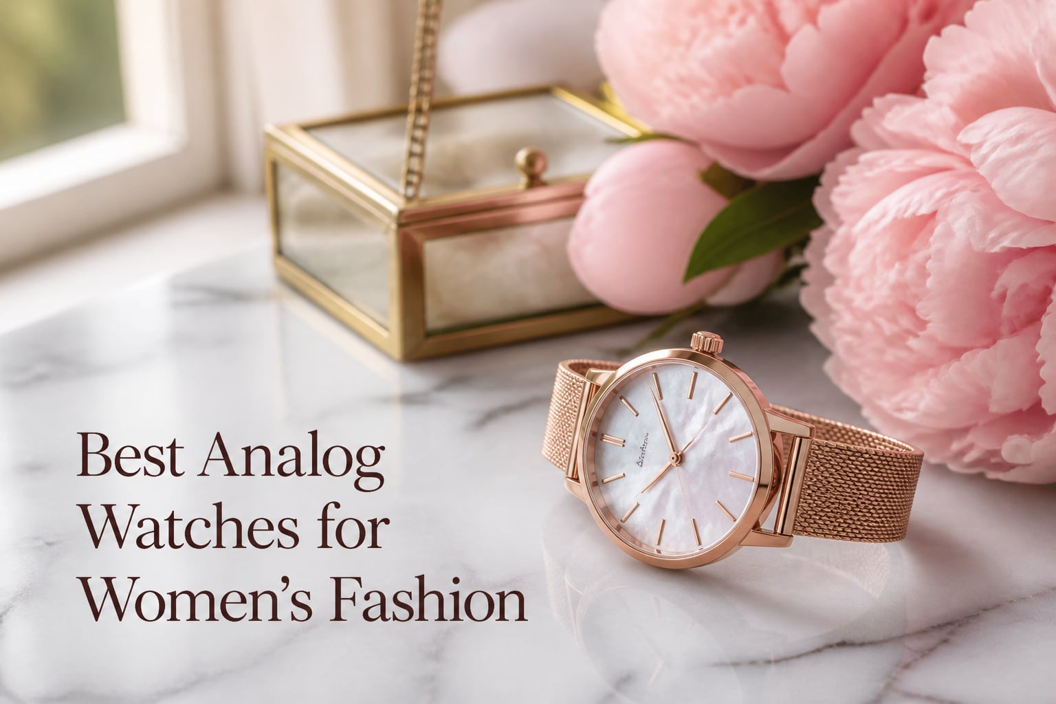Best Analog Watches for Women's Fashion