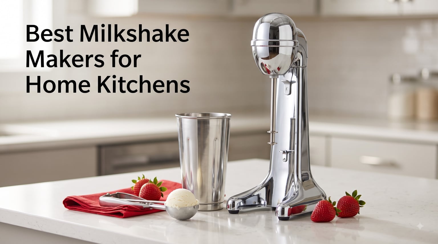 Best Milkshake Makers for Home Kitchens