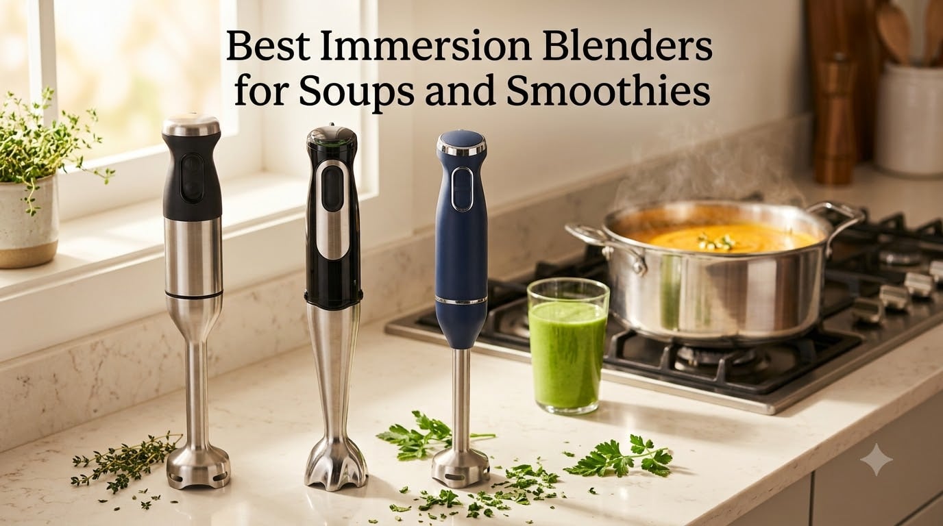 Best Immersion Blenders for Soups and Smoothies