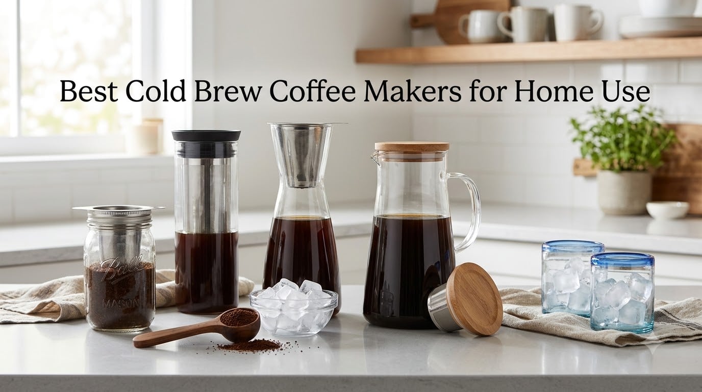 Best Cold Brew Coffee Makers for Home Use