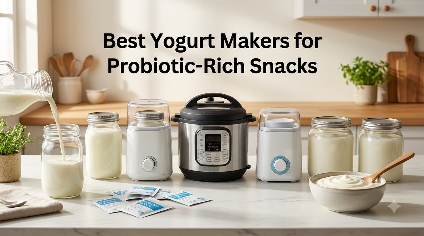 Best Yogurt Makers for Probiotic-Rich Snacks