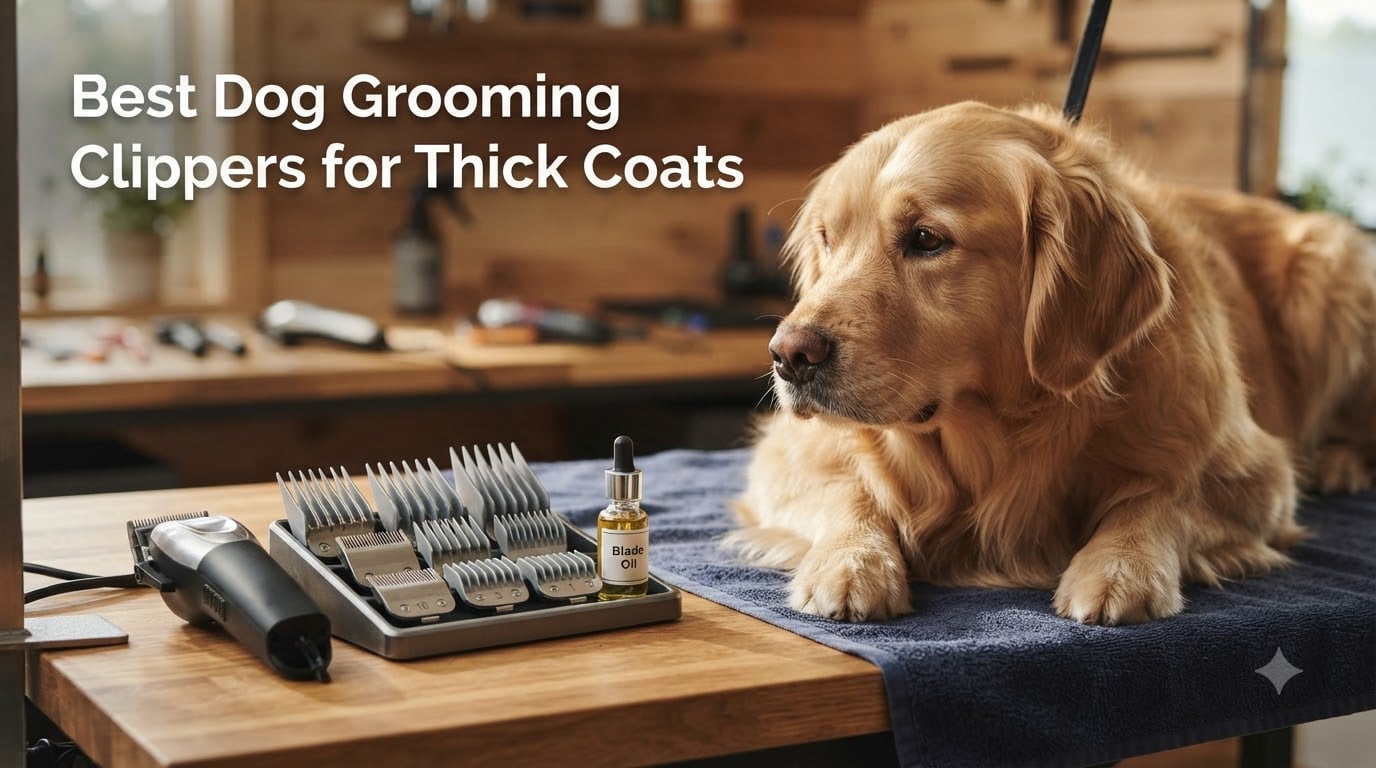 Best Dog Grooming Clippers for Thick Coats