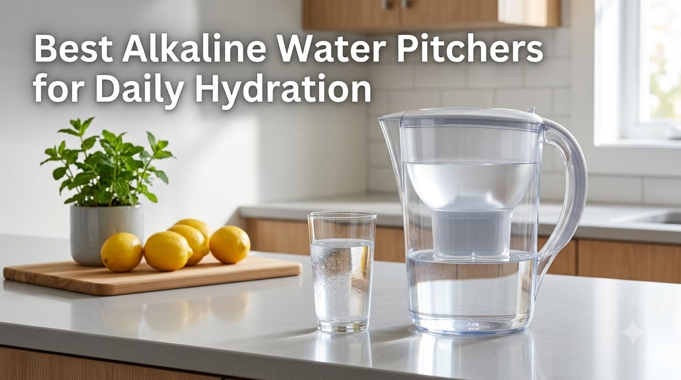 Best Alkaline Water Pitchers for Daily Hydration