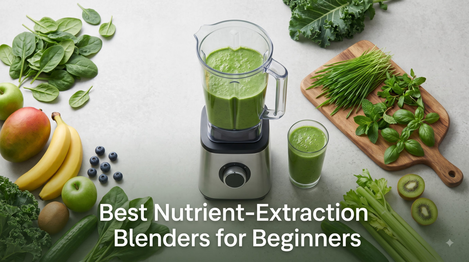 Best Nutrient-Extraction Blenders for Beginners