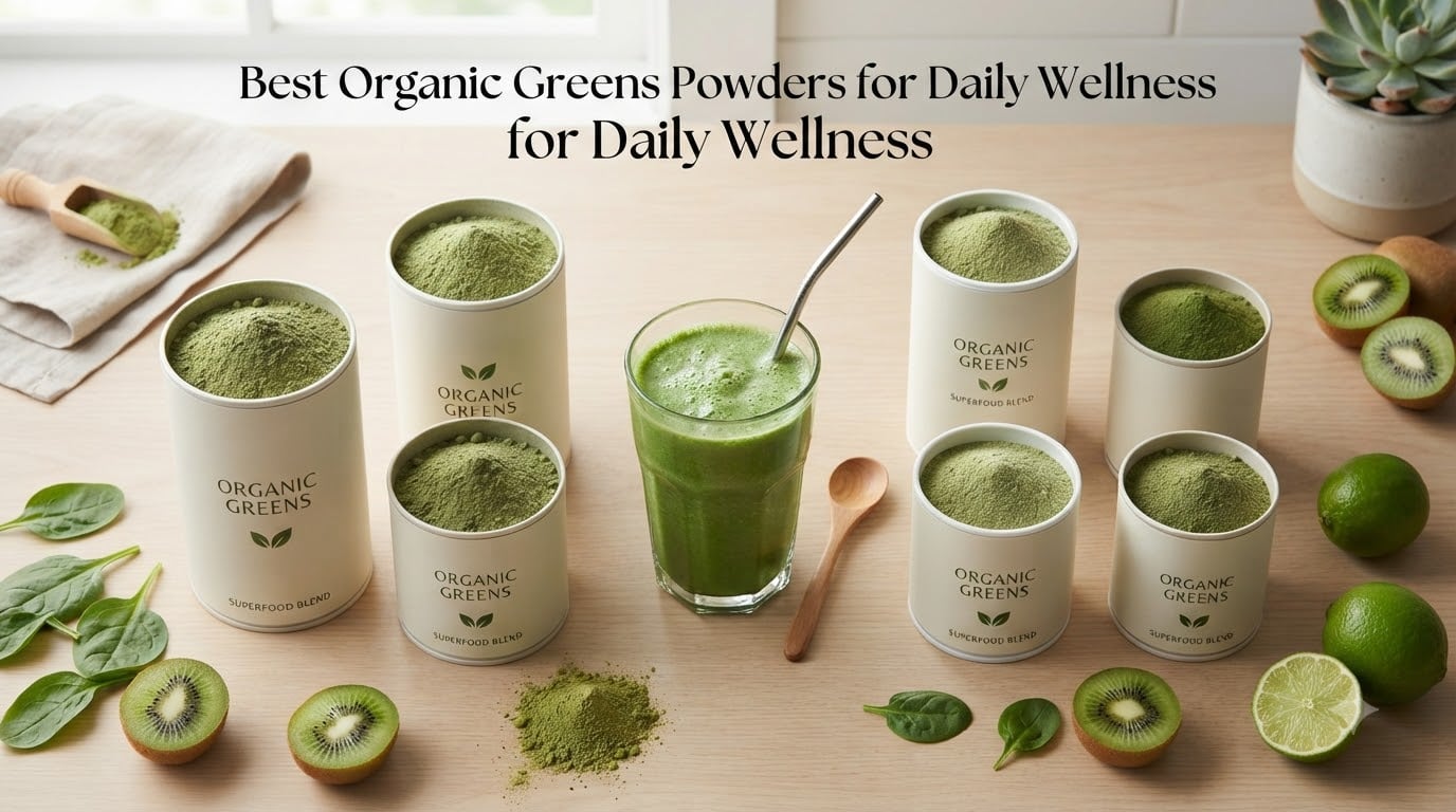 Best Organic Greens Powders for Daily Wellness