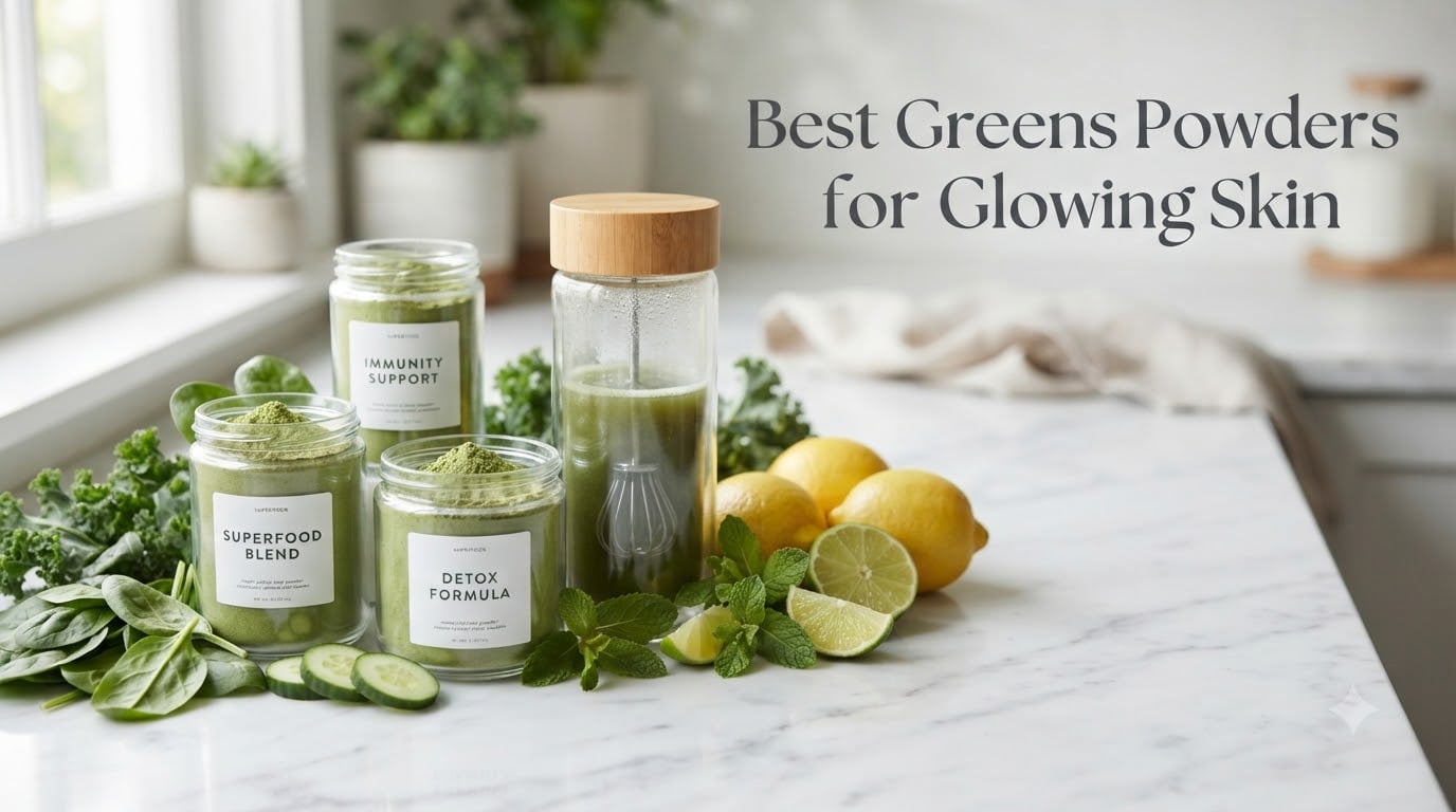 Best Greens Powders for Glowing Skin