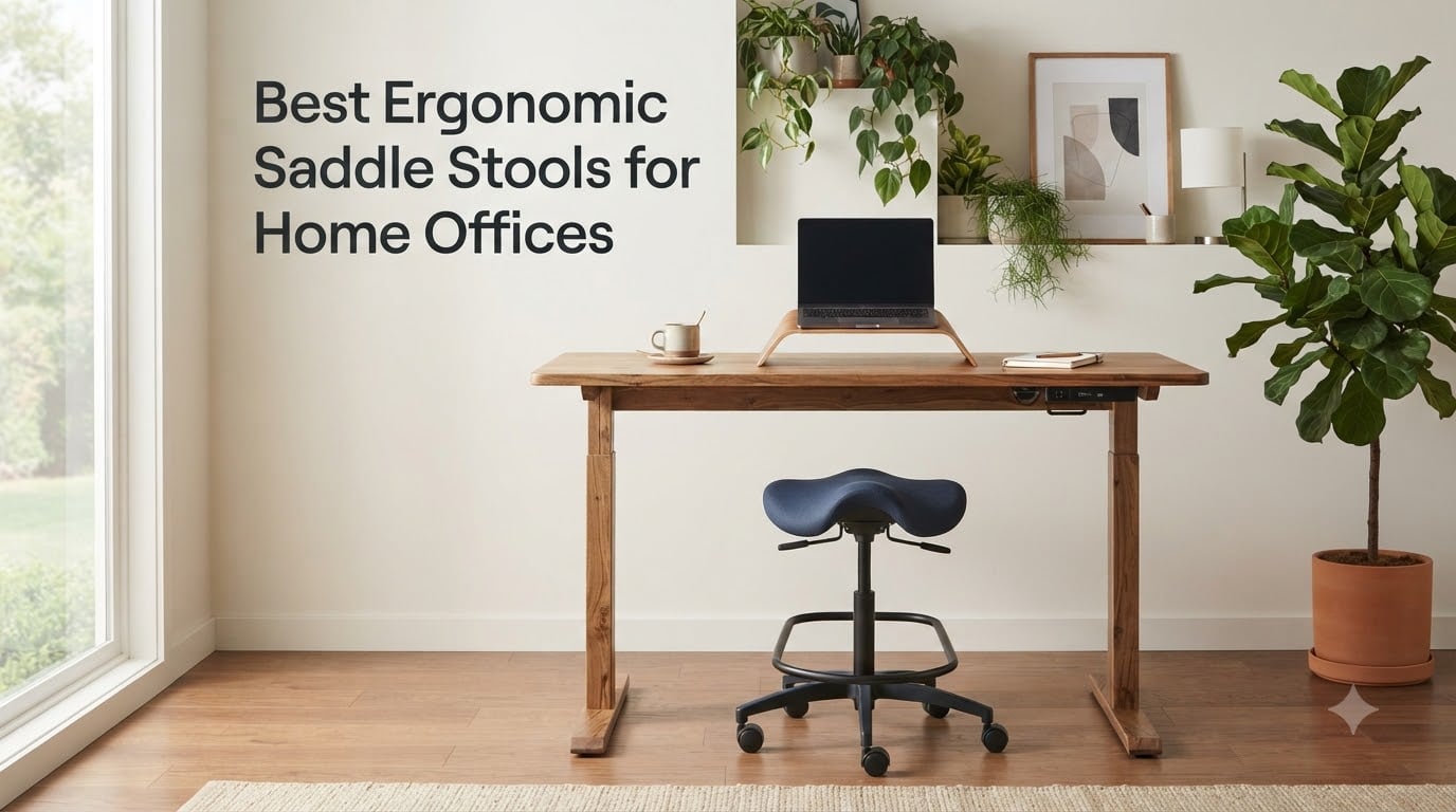 Best Ergonomic Saddle Stools for Home Offices