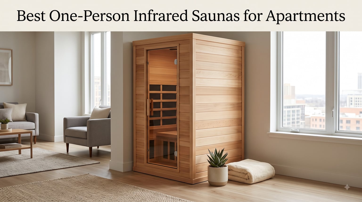 Best One-Person Infrared Saunas for Apartments