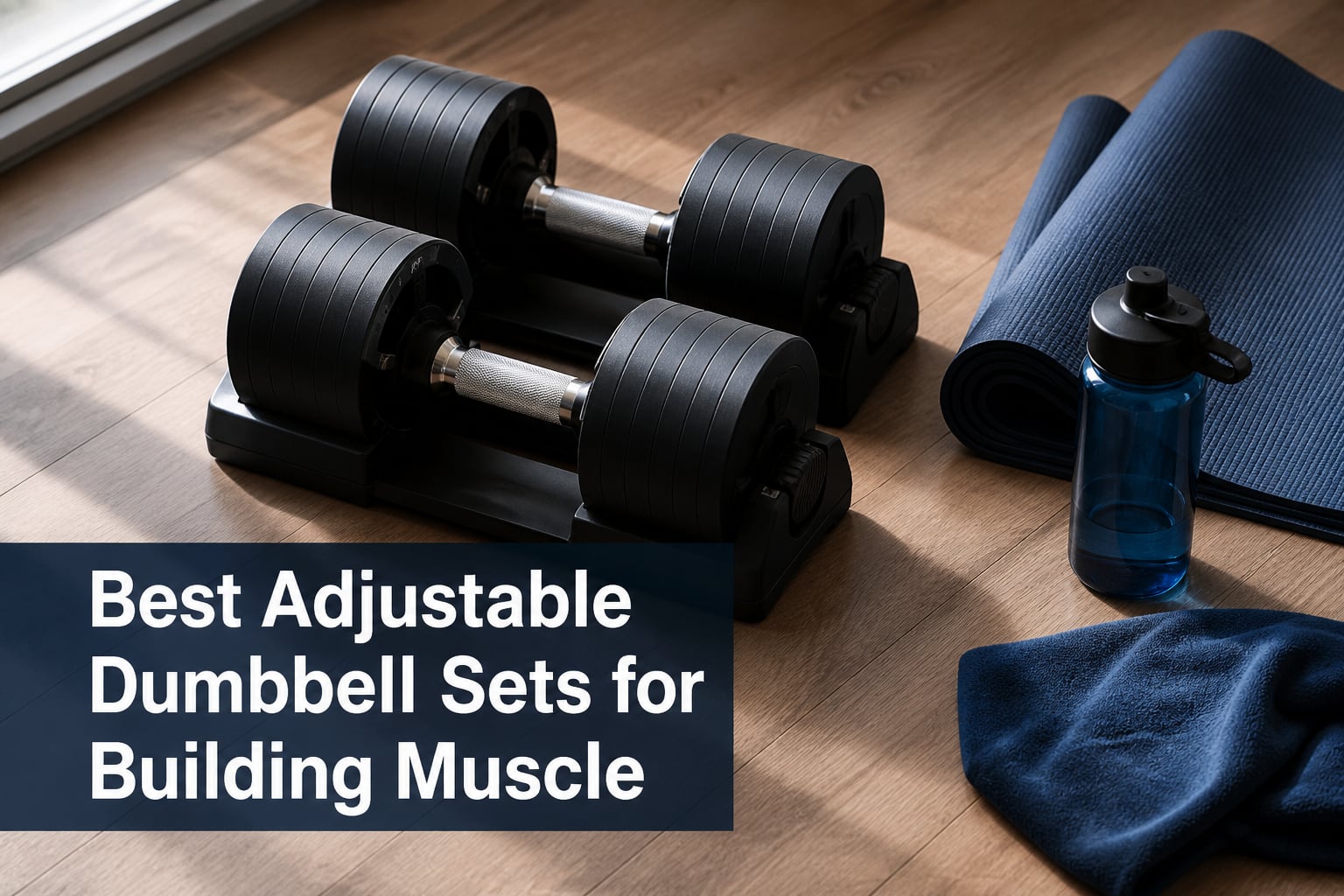 Best Adjustable Dumbbell Sets for Building Muscle