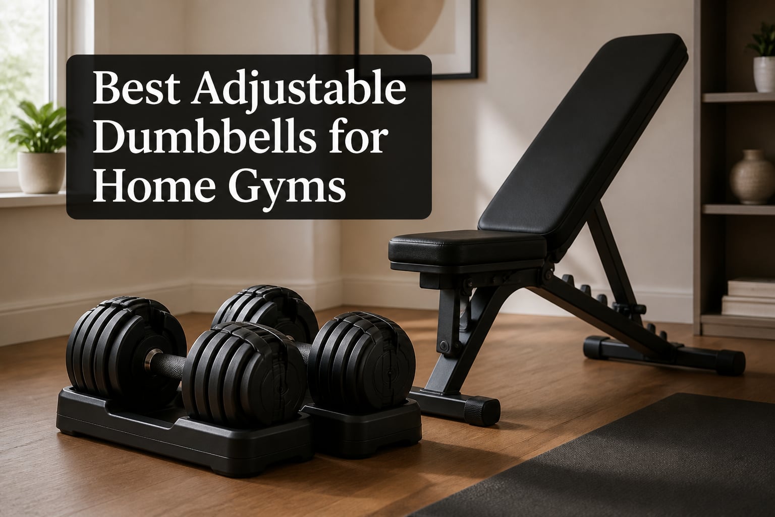 Best Adjustable Dumbbells for Home Gyms