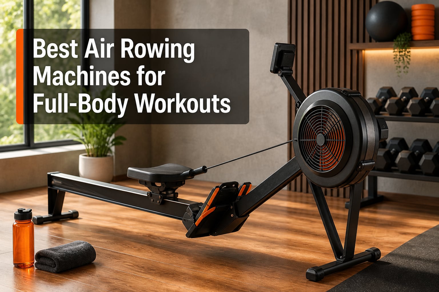 Best Air Rowing Machines for Full-Body Workouts