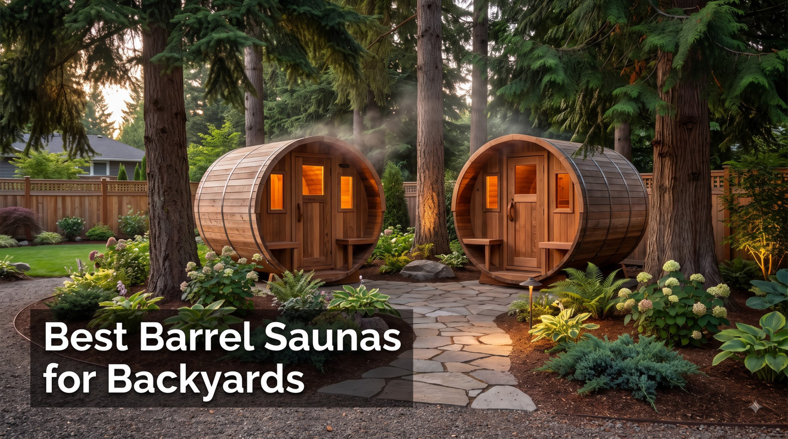 Best Barrel Saunas for Backyards