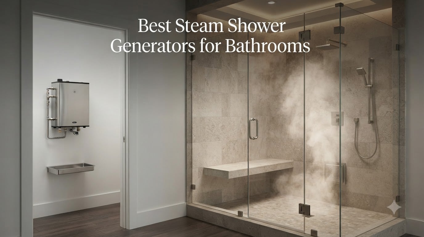 Best Steam Shower Generators for Bathrooms