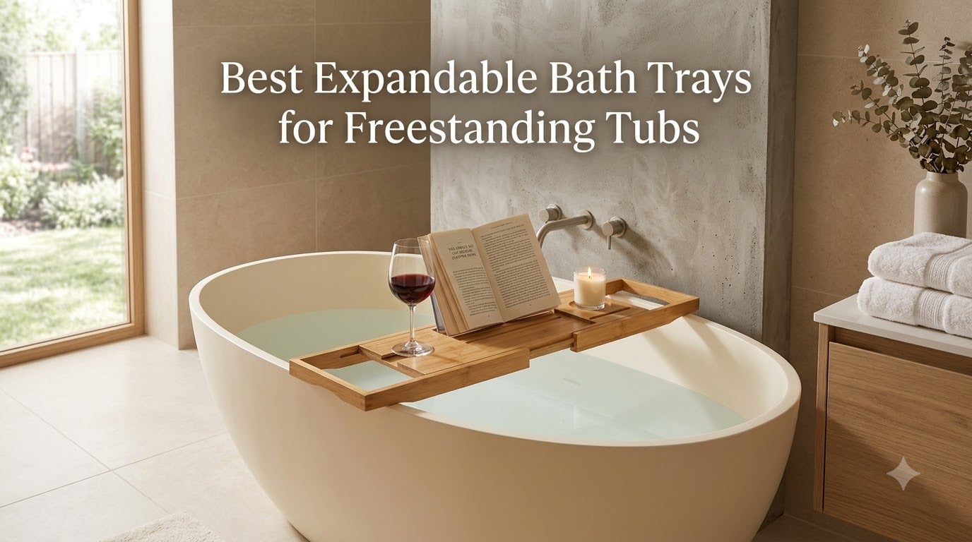 Best Expandable Bath Trays for Freestanding Tubs