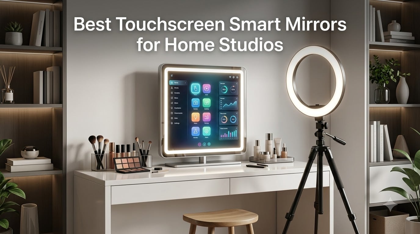 Best Touchscreen Smart Mirrors for Home Studios