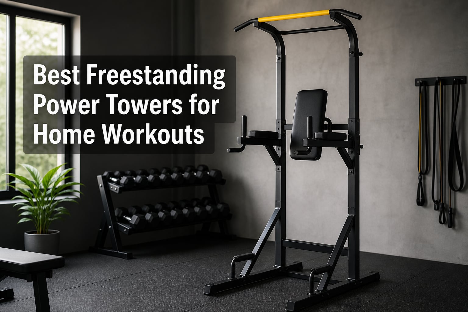 Best Freestanding Power Towers for Home Workouts