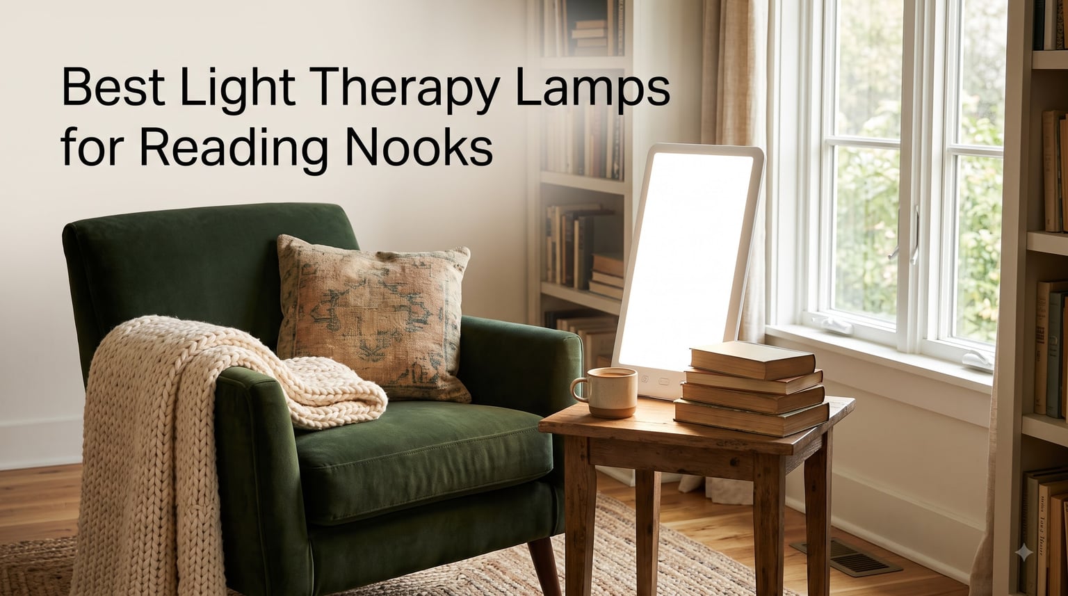 Best Light Therapy Lamps for Reading Nooks