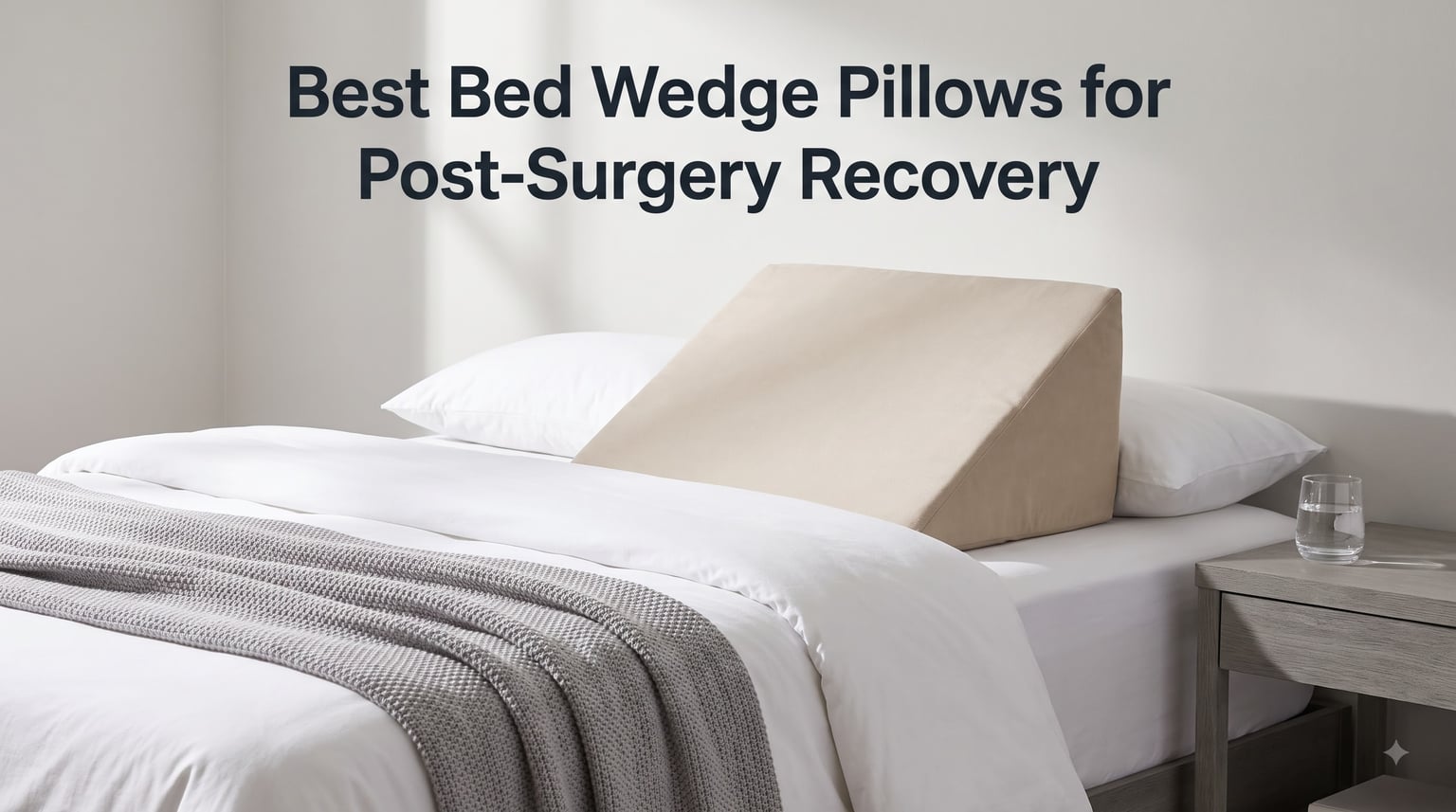 Best Bed Wedge Pillows for Post-Surgery Recovery